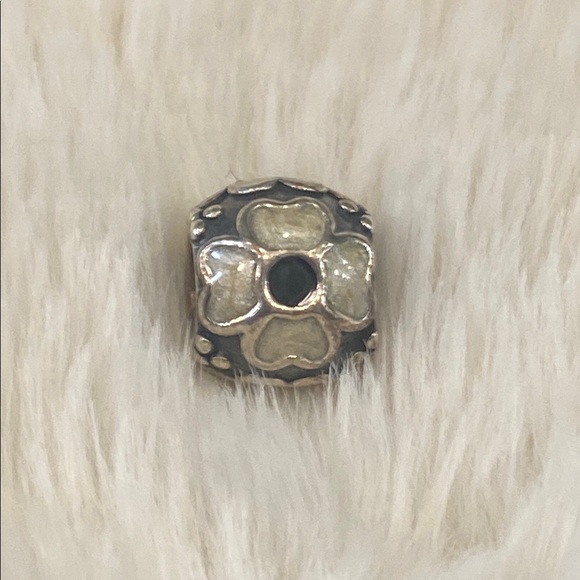 Pandora Jewelry - Blue Enamel Flower